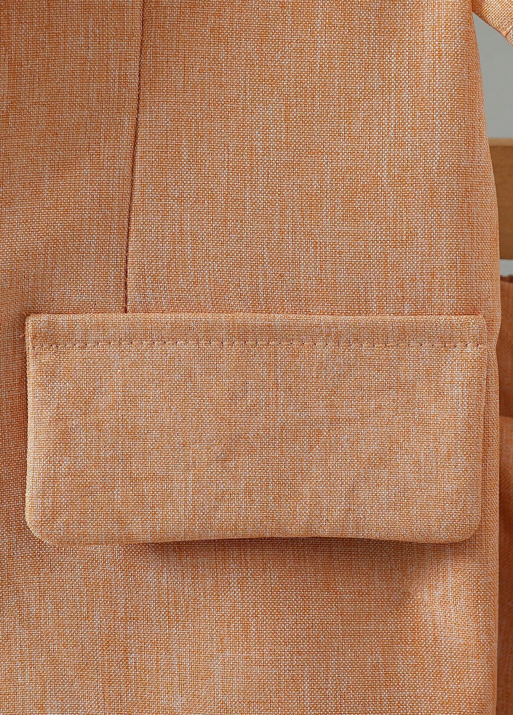 Персиковий літній костюм (піджак, шорти) з шортами SHEIN