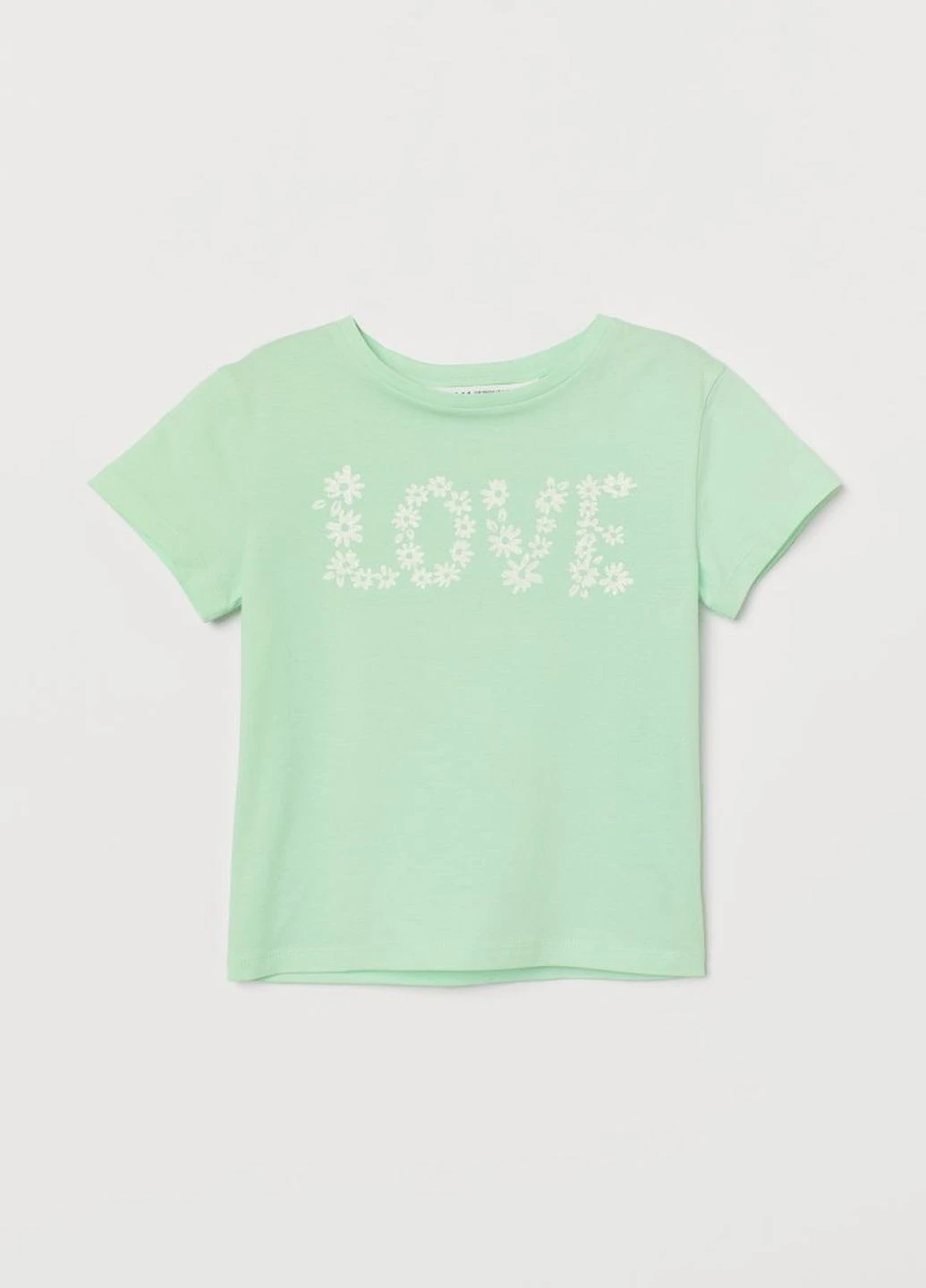 М'ятна літня футболка H&M