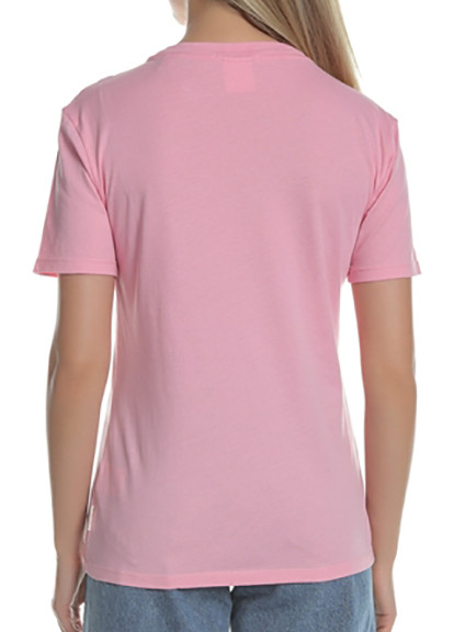 Светло-розовая летняя футболка Scotch&Soda