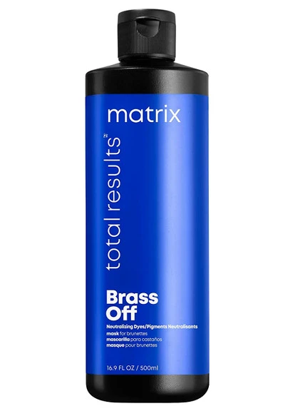 Маска для нейтрализации цвета "Холодный блонд" Total Results Brass Off Hair Mask Matrix (250112010)