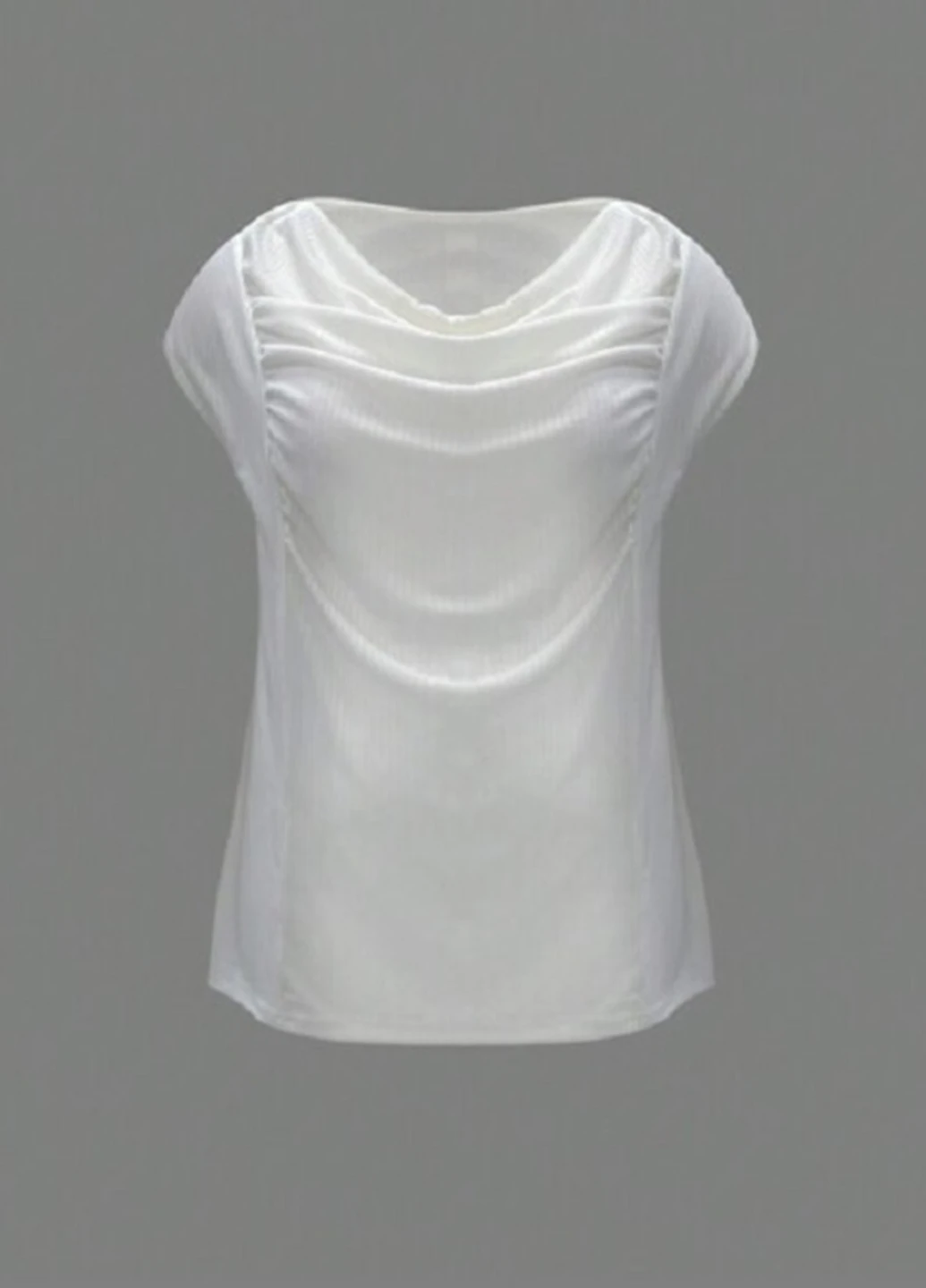 Молочная блуза SHEIN