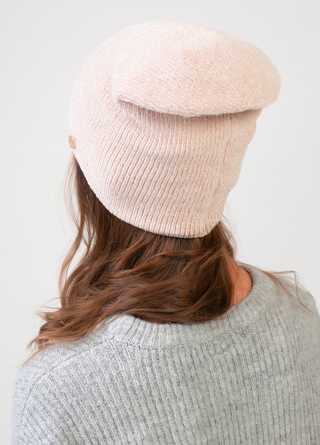 Высококачественная, мягкая, теплая зимняя женская шапка без подкладки 330025 Merlini (242216359)