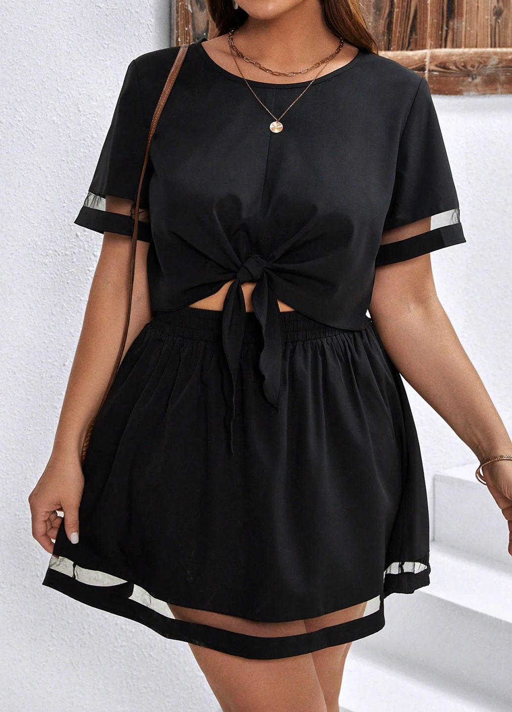 Костюм (блуза, спідниця) SHEIN (342405550)