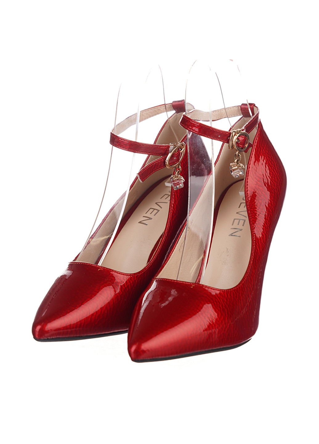 Seven Туфли красный з искусственная кожа, — демисезон (329522661)