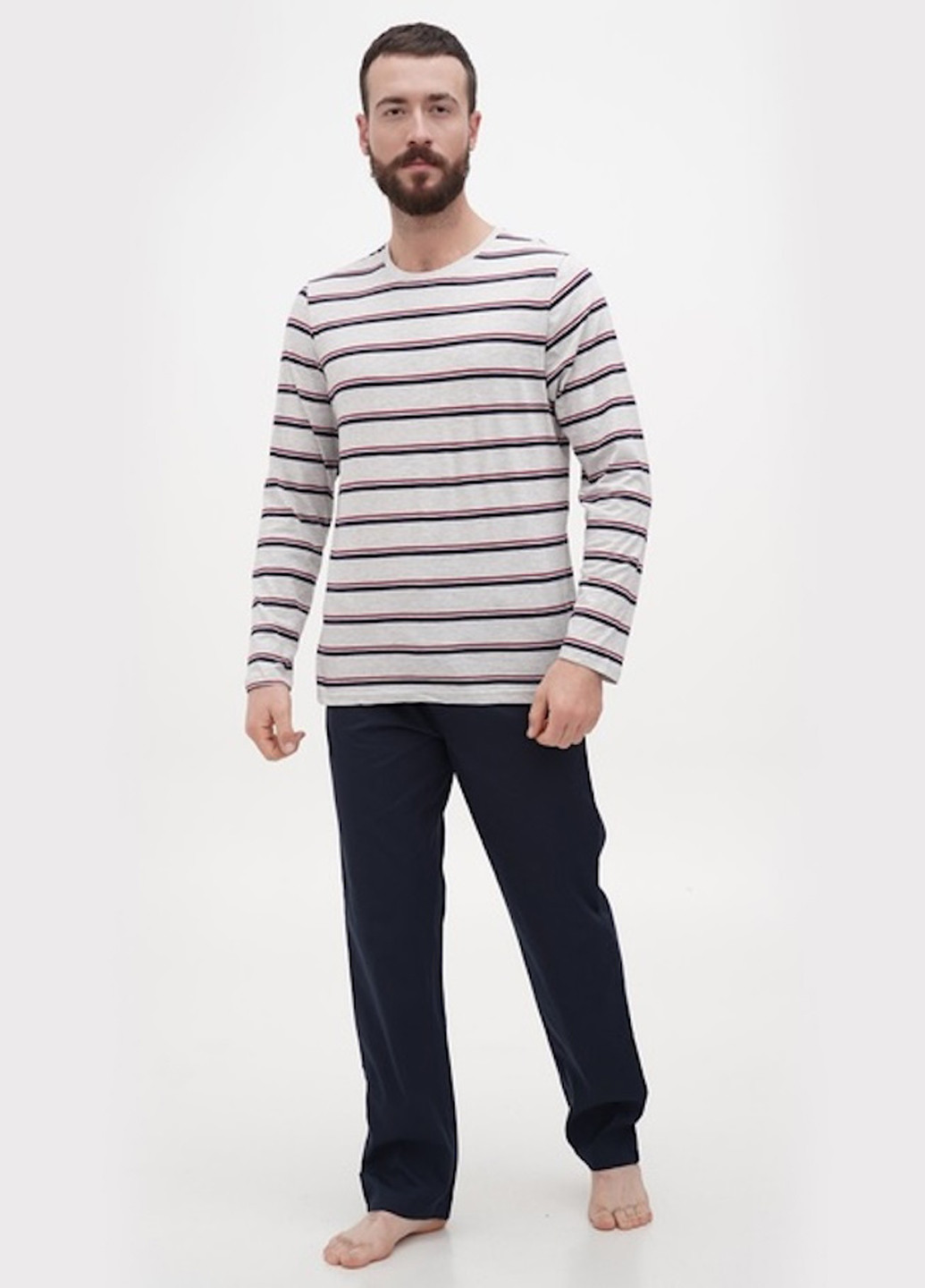 Пижама (лонгслив, брюки) Livergy (369832542)