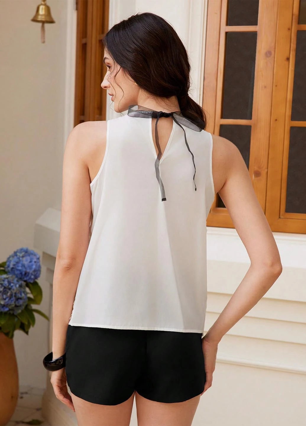 Белая блуза SHEIN