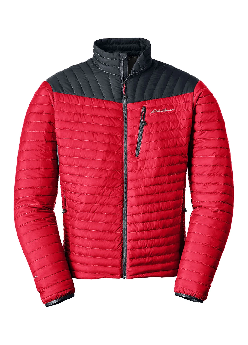 Красный демисезонный Пуховик Eddie Bauer