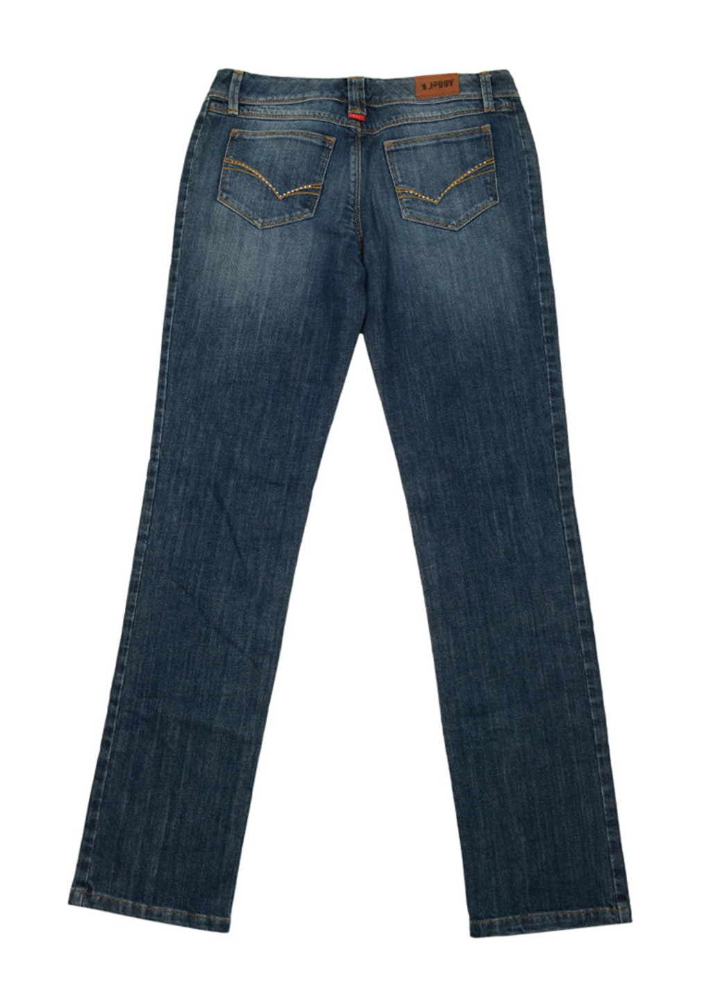 Синие демисезонные классические джинсы Jaggy