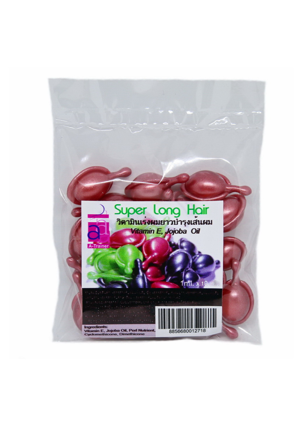 Тайские капсулы для волос Super Long Hair после окрашивания и химической завивки, 10 шт A-Trainer (251413683)