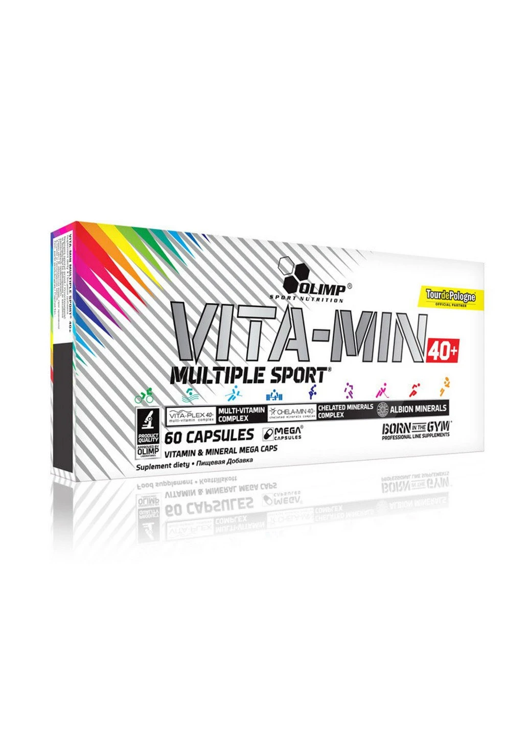 Комплекс вітамінів Vitamin Multiple Sport 40+ (60 капс) олімп Olimp (255409444)
