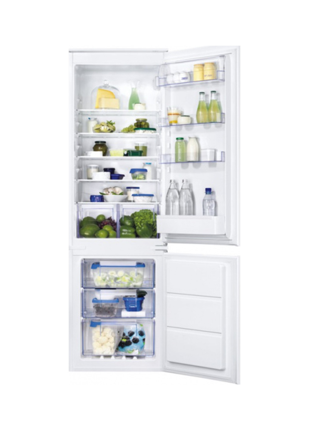 Холодильник двухкамерный ZANUSSI ZBB928651S