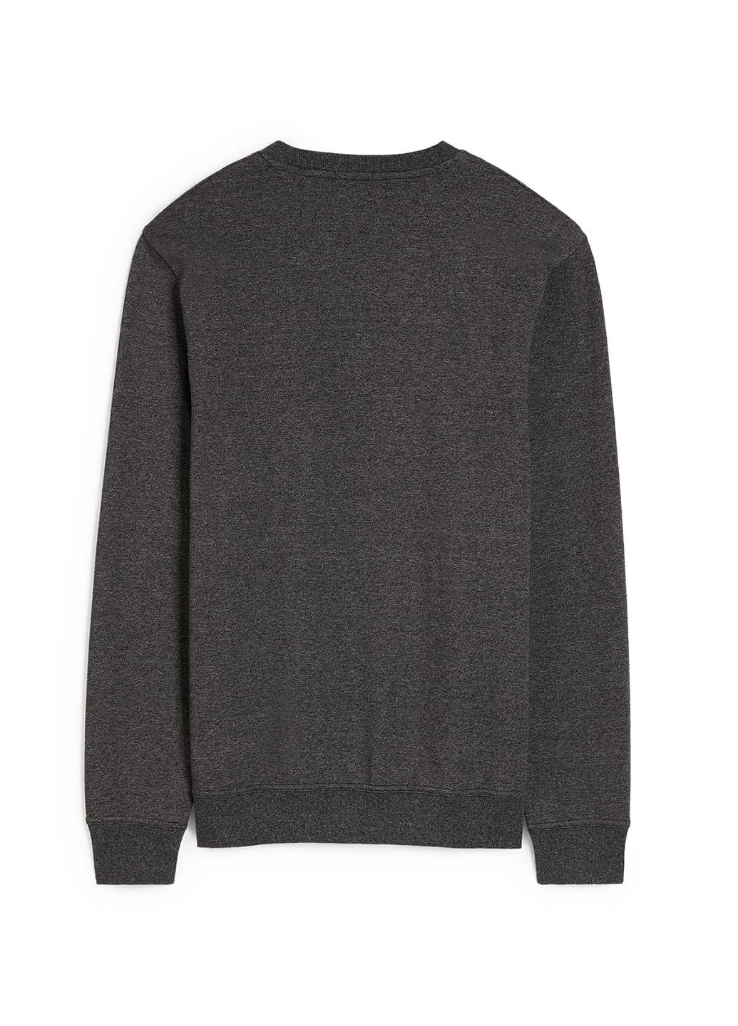 Сірий світшот C&A меланж без декору (302787027)