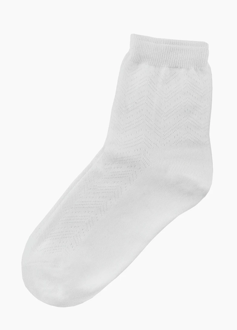 Белые носки Novaliniya socks однотонные (254111000)