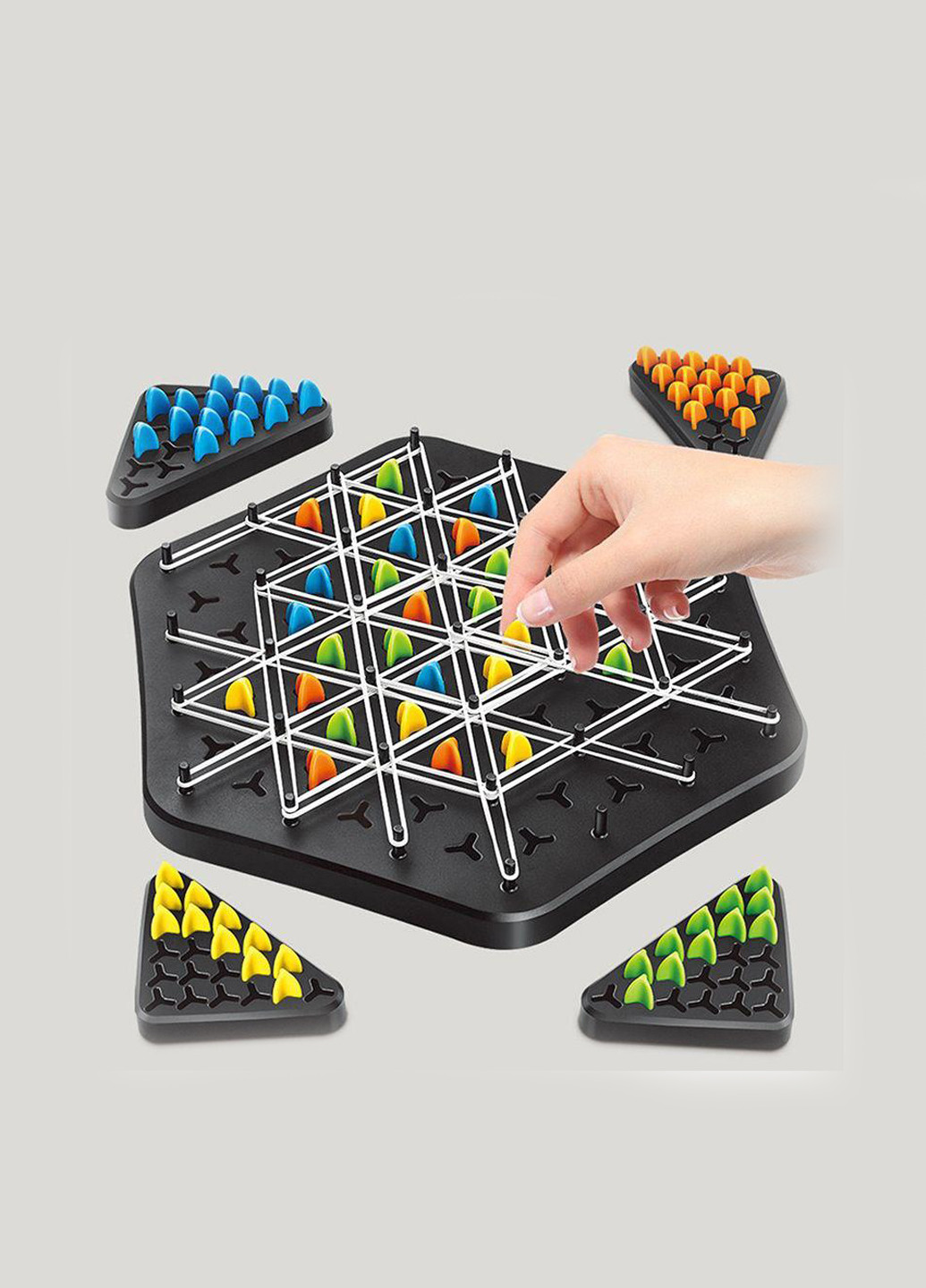 Настільна гра Геоборд, 24х24 см No Brand (307610000)