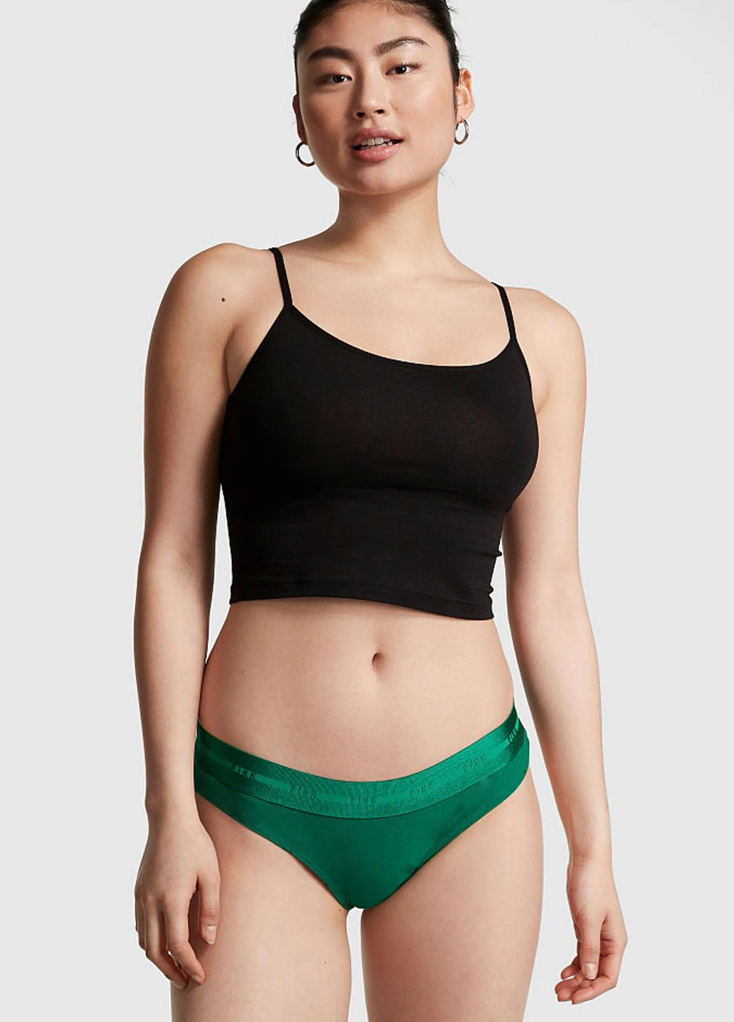 Зеленый демисезонный комплект (бюстгальтер, трусики) Victoria's Secret