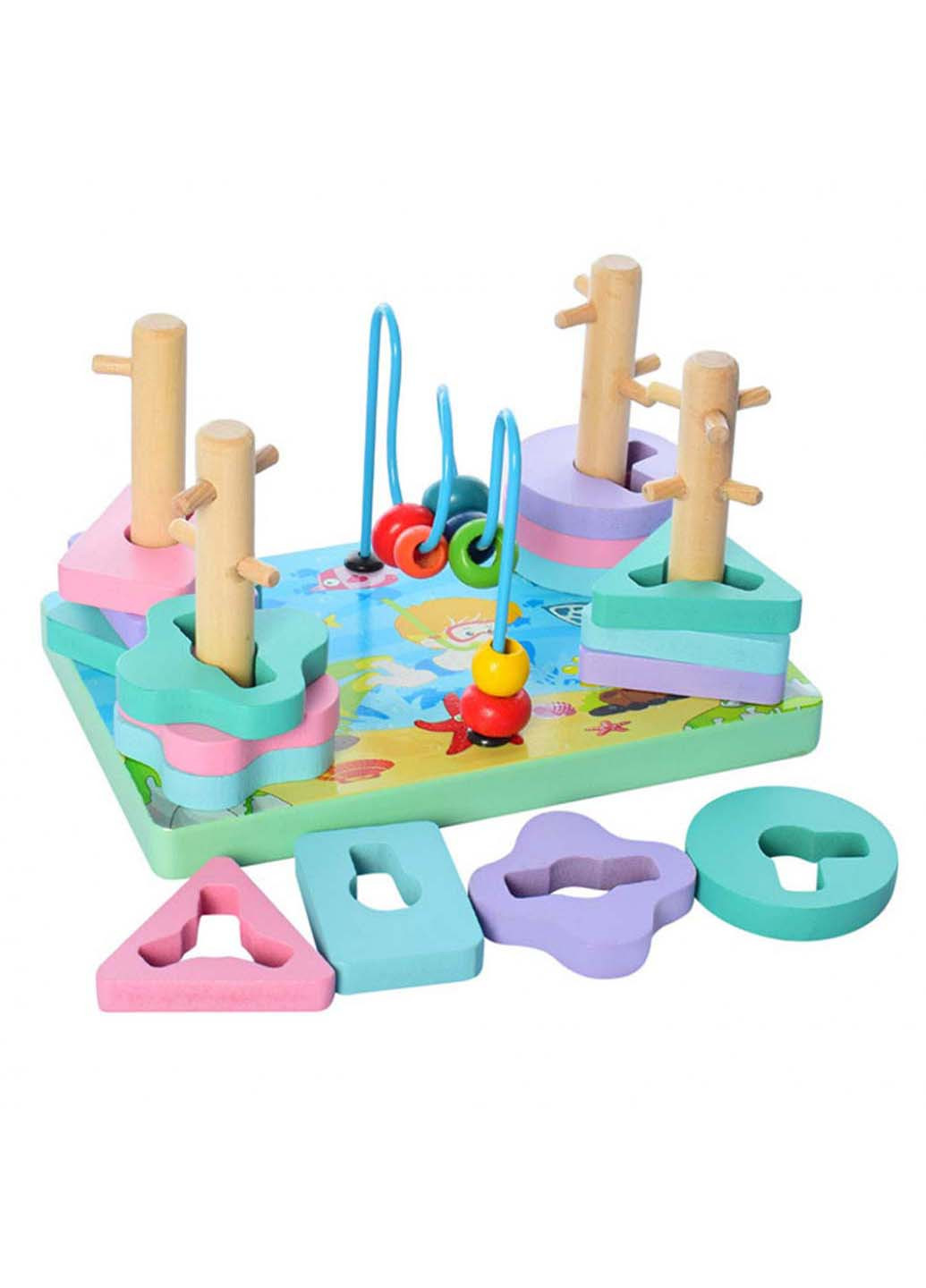 Деревянная игрушка Геометрика с лабиринтом Tree Toys (255060013)