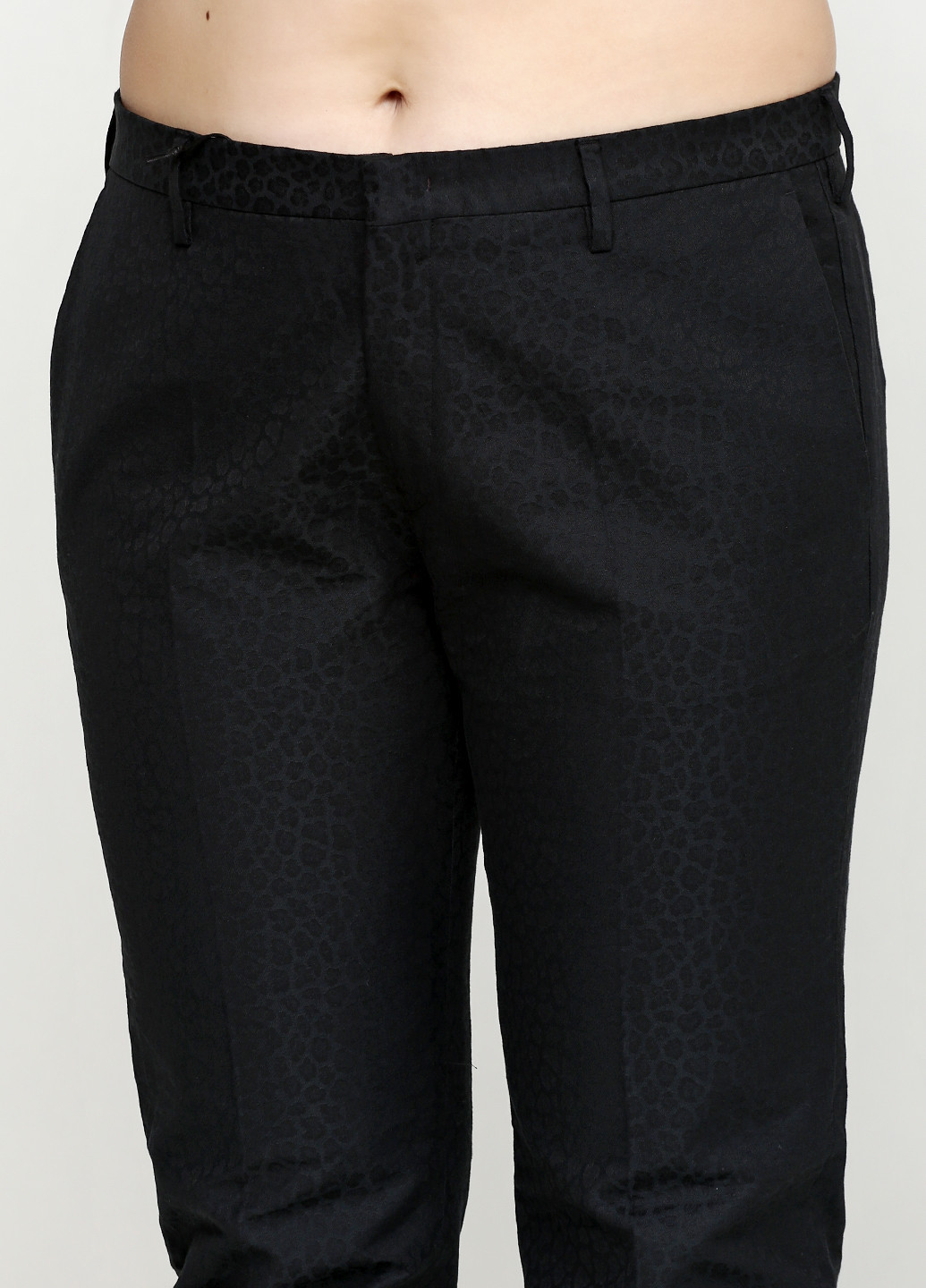 Черные кэжуал демисезонные брюки Paul Smith