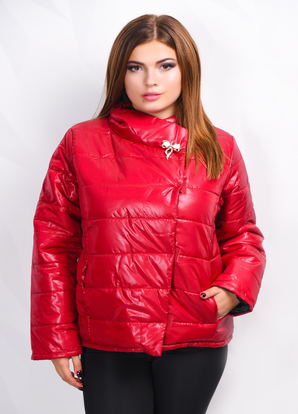 Красная демисезонная куртка Turika