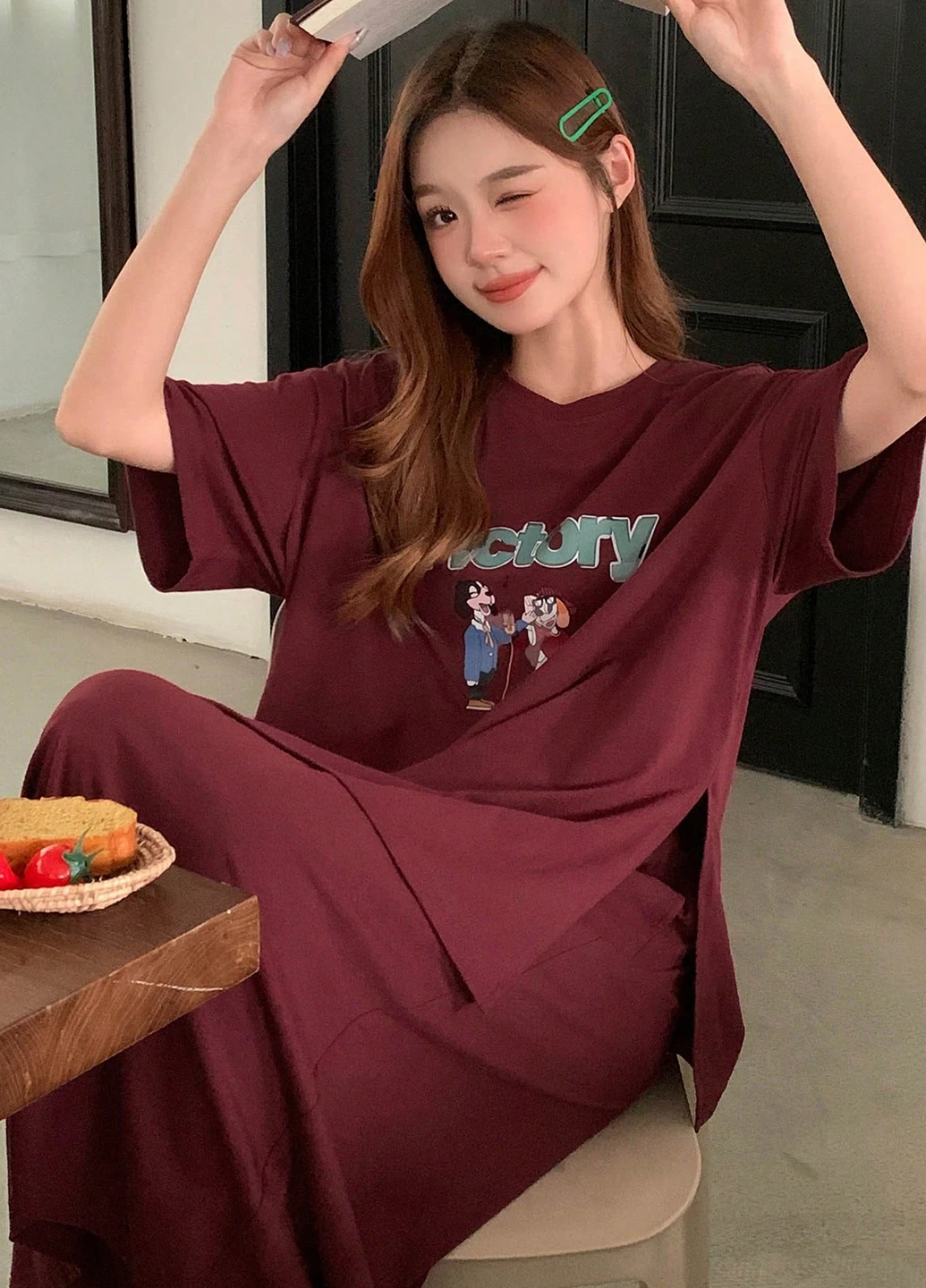 Костюм (футболка, спідниця) SHEIN (332388991)
