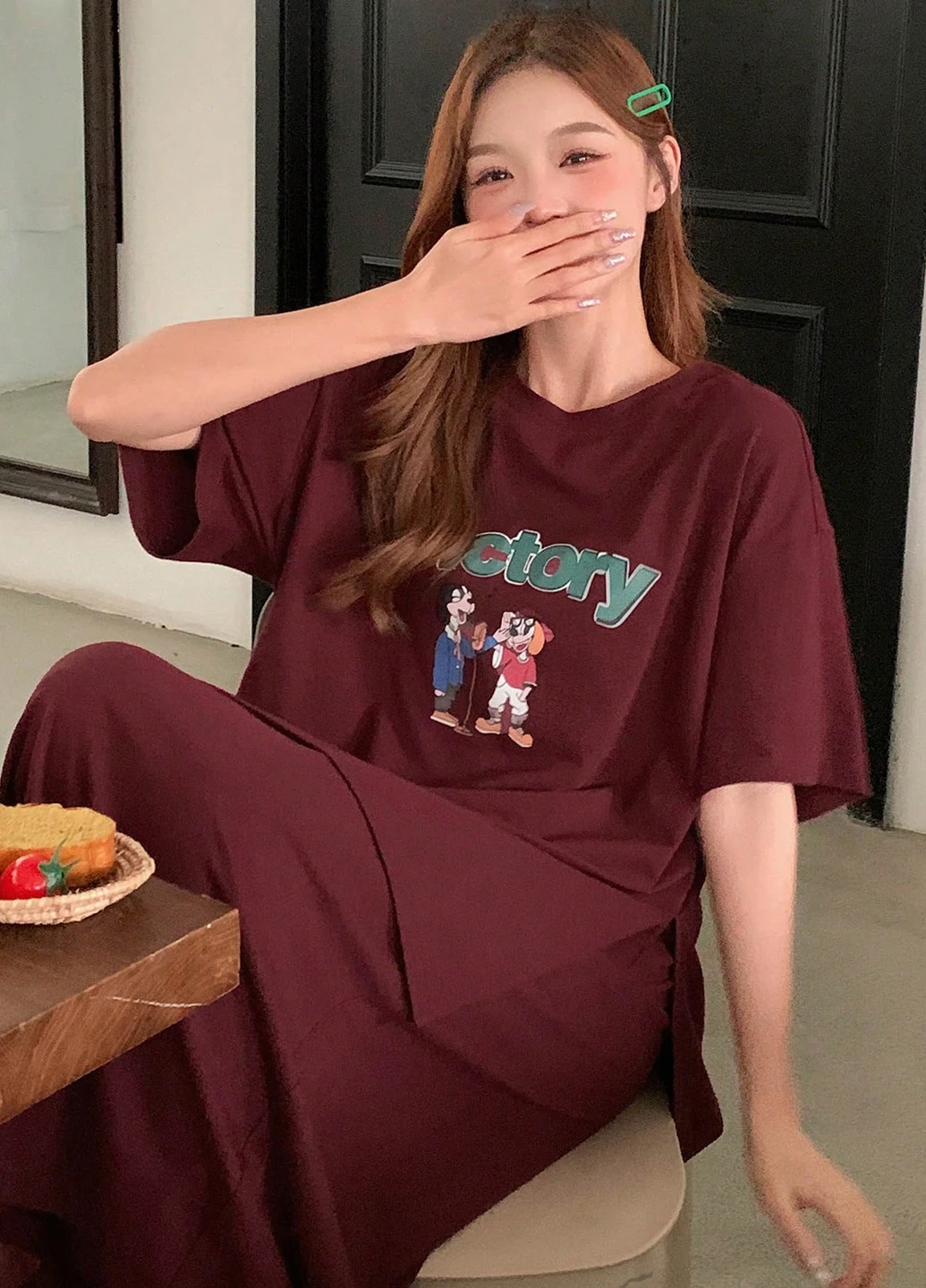 Костюм (футболка, спідниця) SHEIN (332388991)