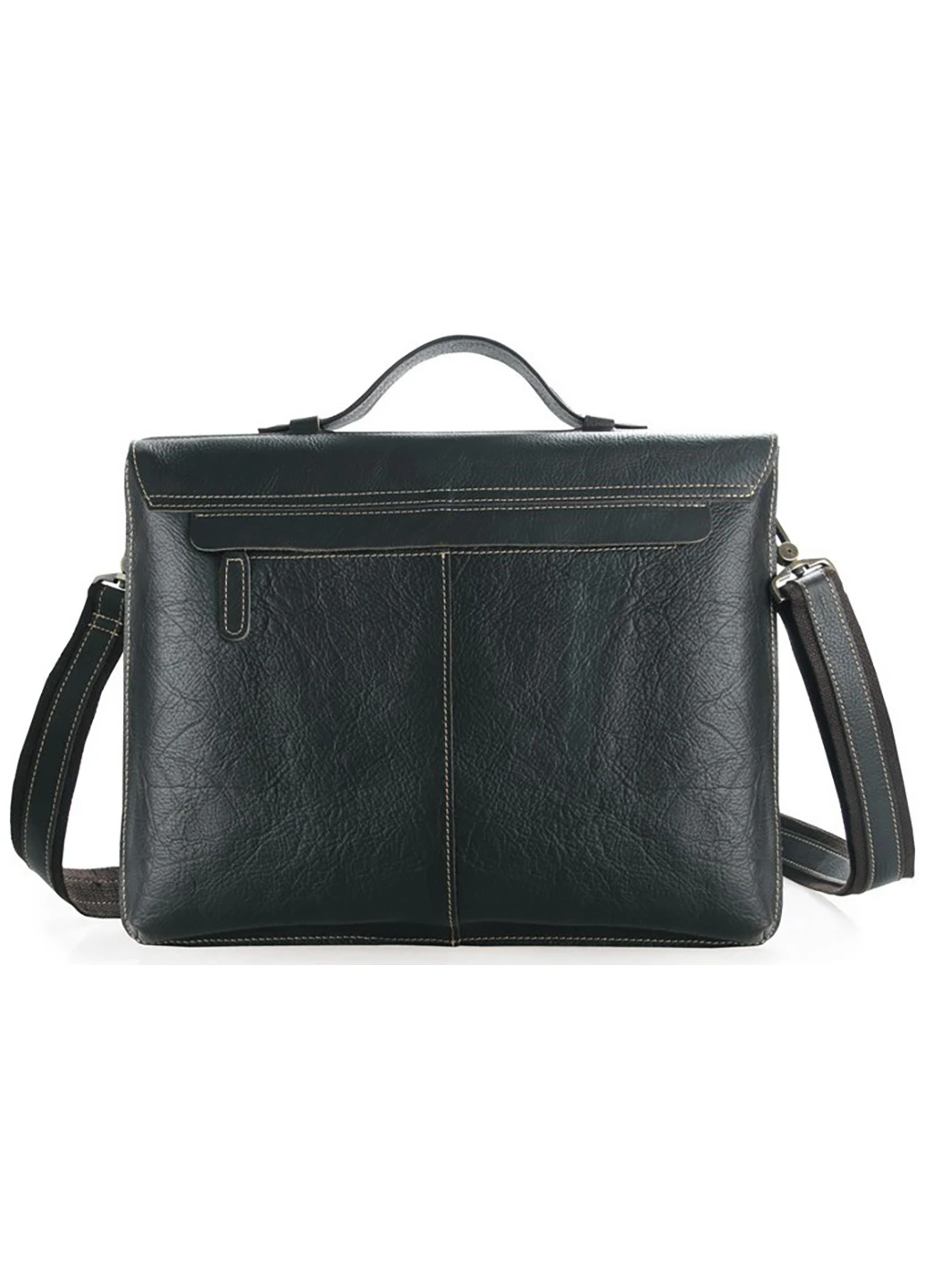 Мужской кожаный портфель 38х30,5х7,5 см Vintage (252127017)