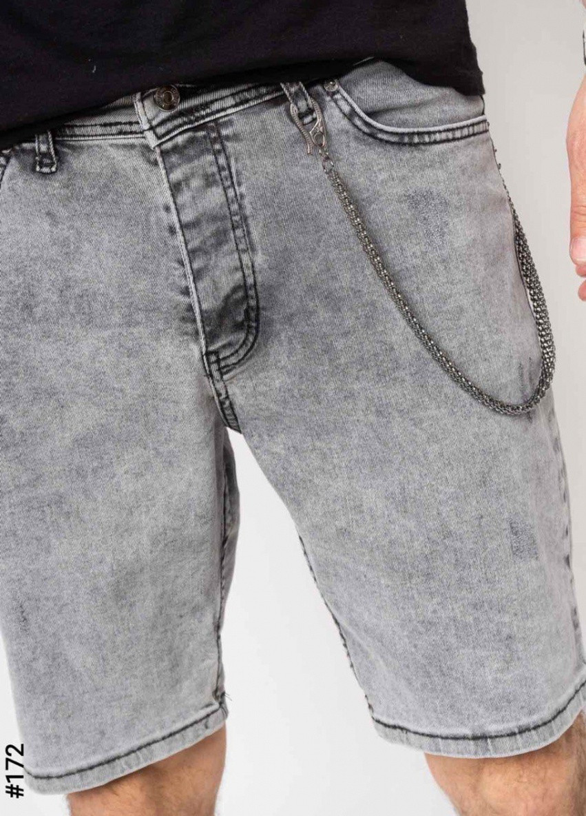 Шорти джинсові ICON2 173 gray (253255612)