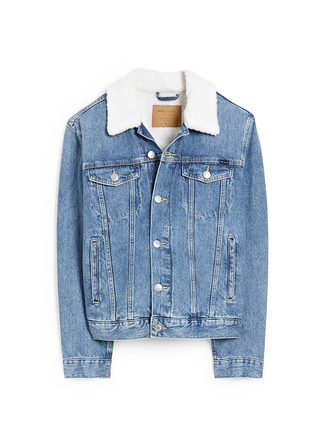 Голубая демисезонная куртка C&A