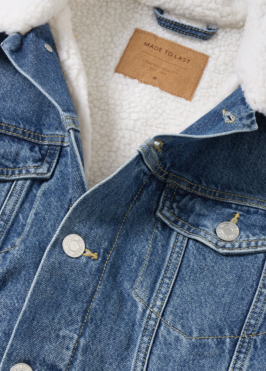 Голубая демисезонная куртка C&A