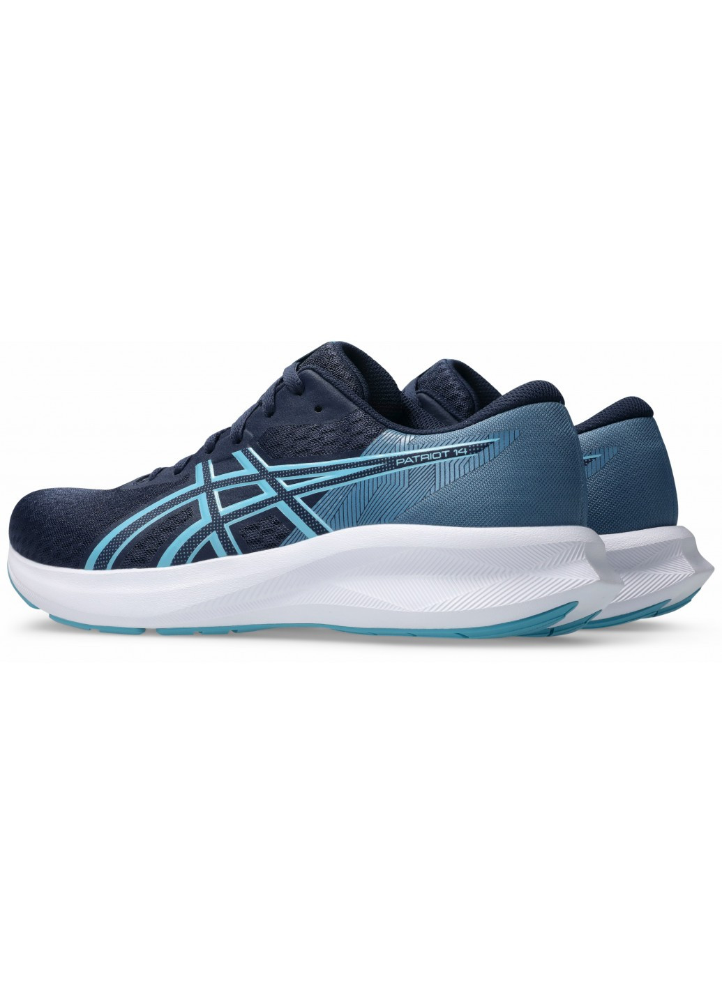 Синие демисезонные кроссовки Asics 1011C050-400