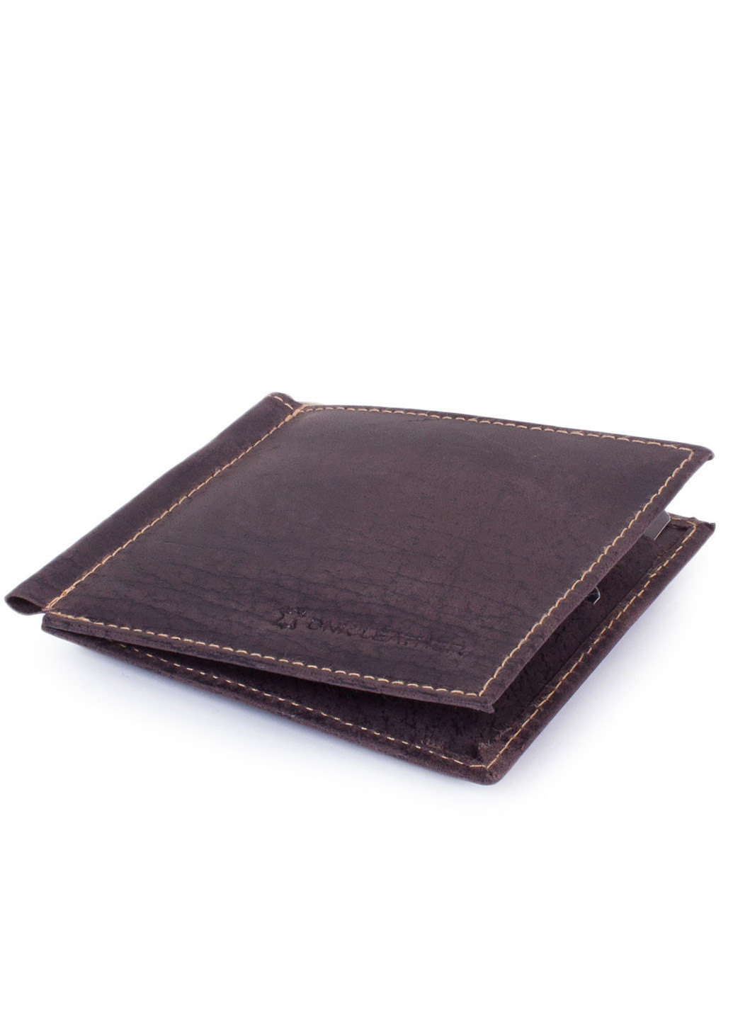 Мужской кожаный зажим для купюр 11х9,5х0,5 см DNK Leather (195771905)
