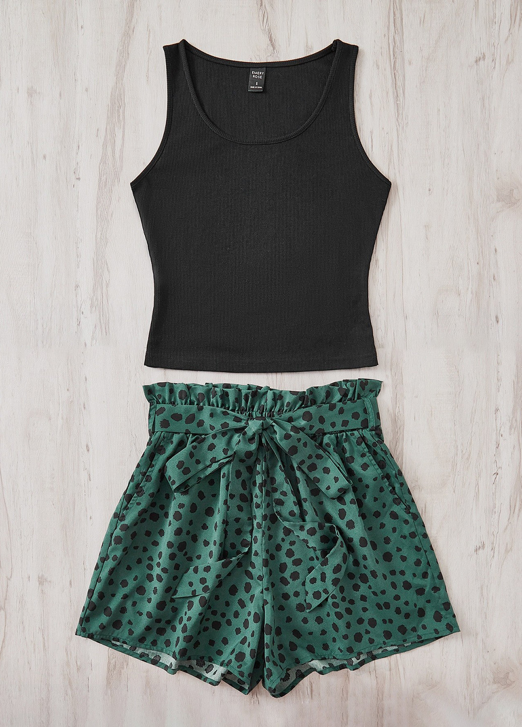 Костюм (майка, шорти) SHEIN (316736432)