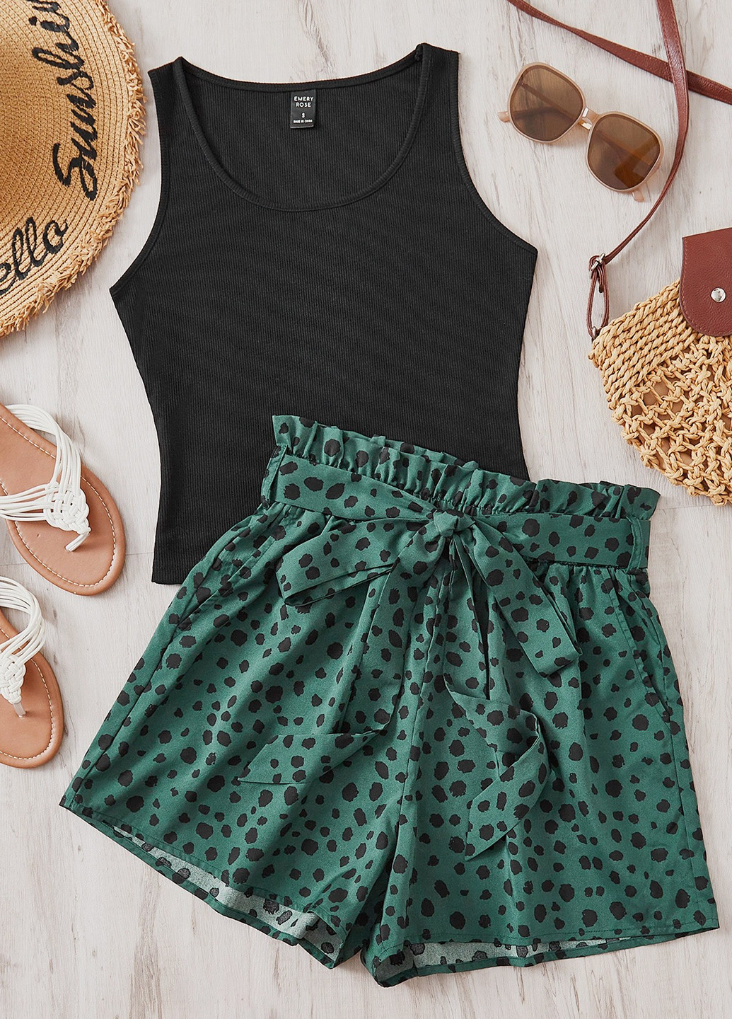 Костюм (майка, шорти) SHEIN (316736432)