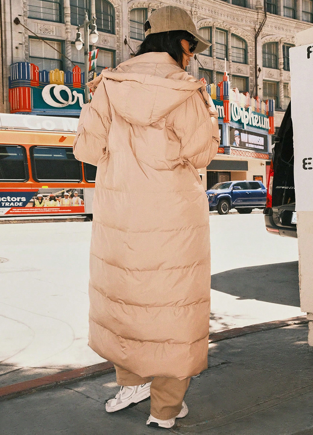 Пудрова зимня куртка SHEIN