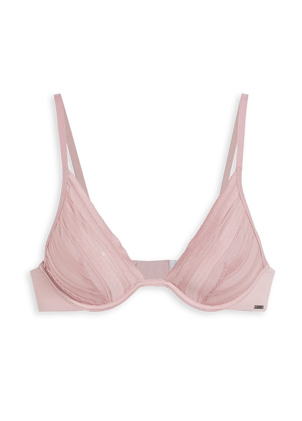 Светло-розовый бюстгальтер C&A с косточками полиамид