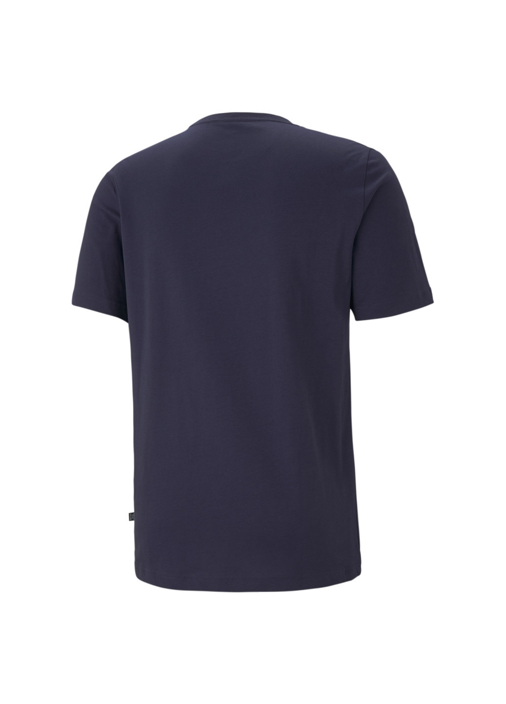 Синяя футболка essentials small logo men's tee Puma