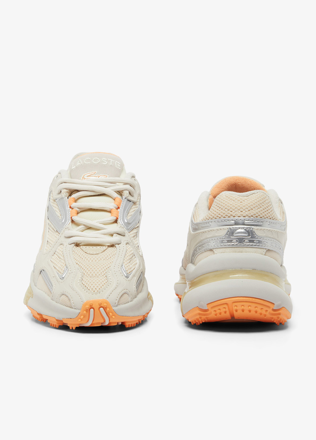 Кроссовки Lacoste L003 2K24 светло-оранжевые демисезоны (329694579)