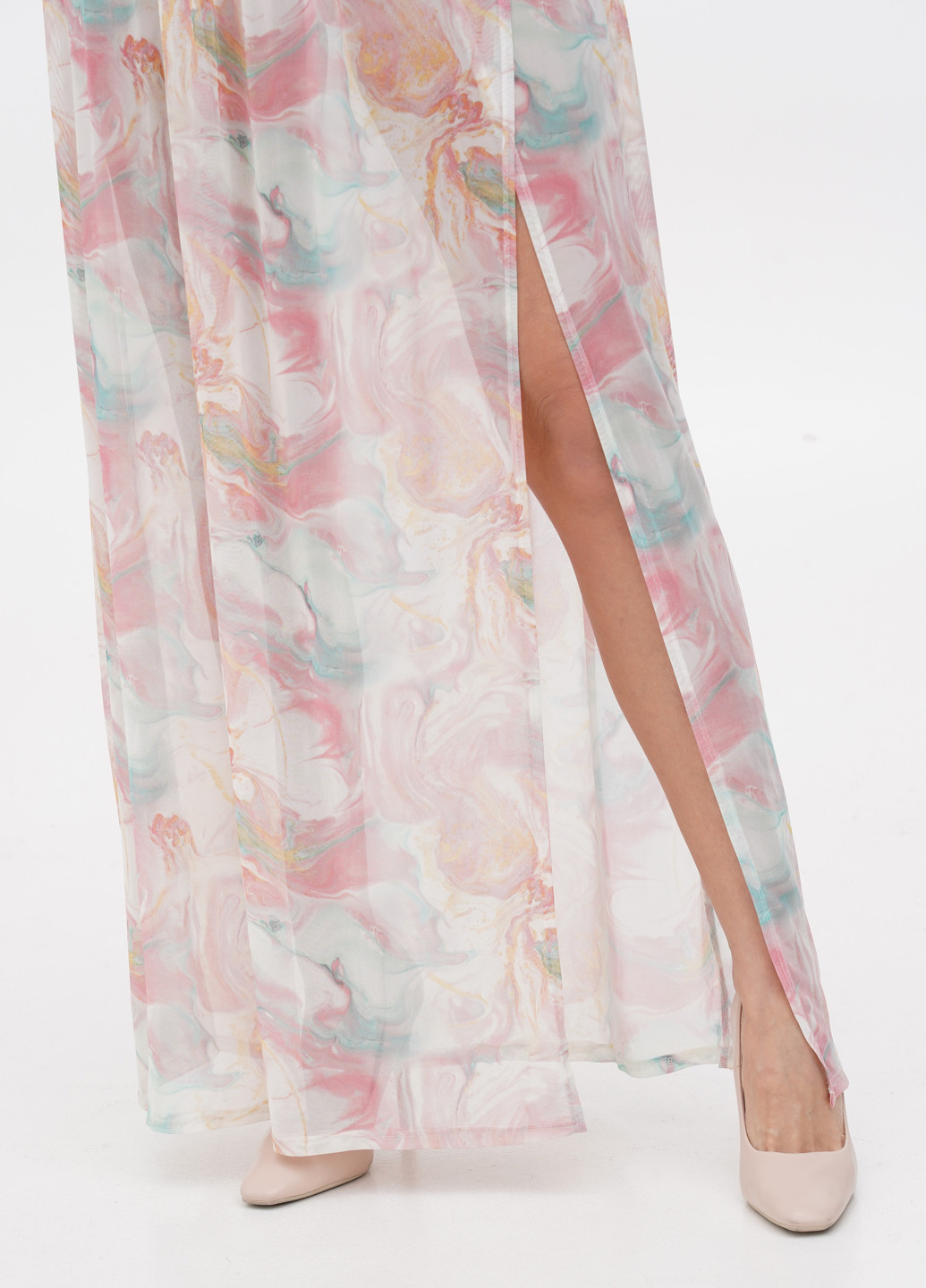 Разноцветная кэжуал с абстрактным узором юбка Nly by Nelly