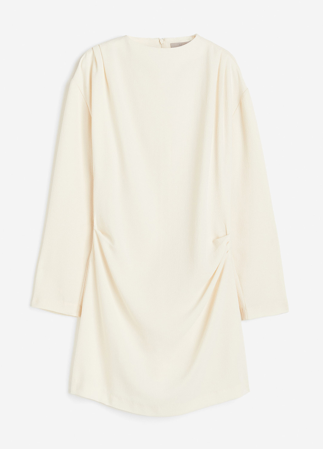 Кремова кежуал сукня H&M однотонна