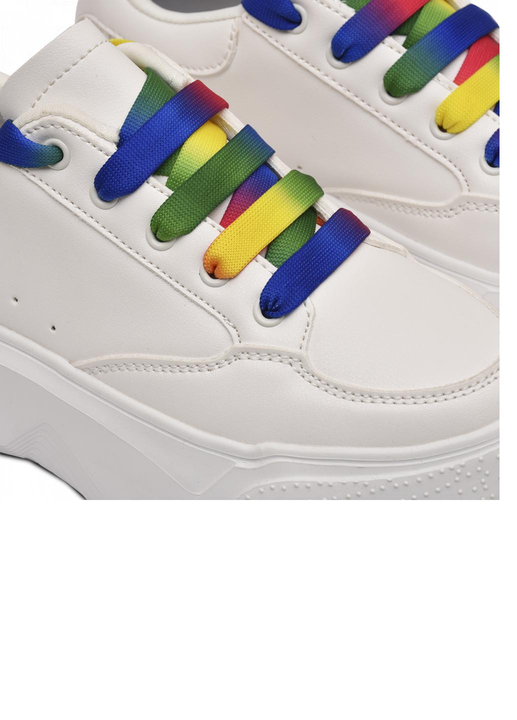 Кроссовки женские 81884 No Brand белые демисезоны (225016807)