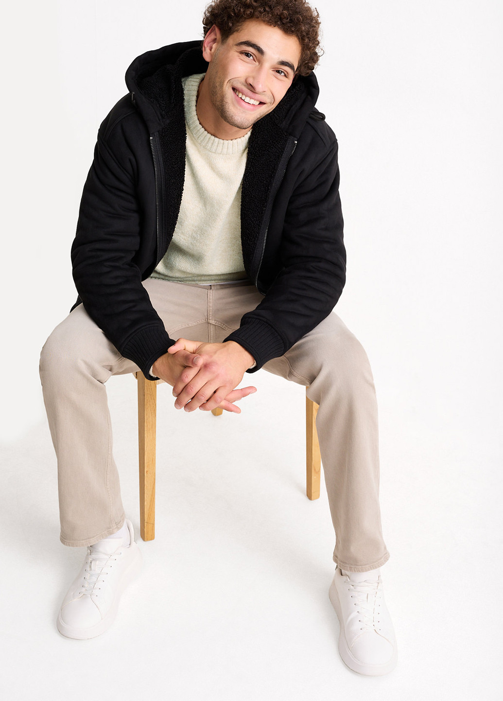 Кремовый демисезонный джемпер джемпер C&A