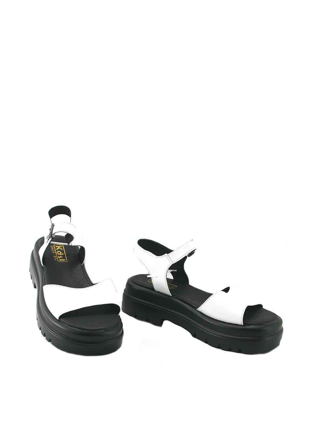 Белые босоножки KDSL с ремешком