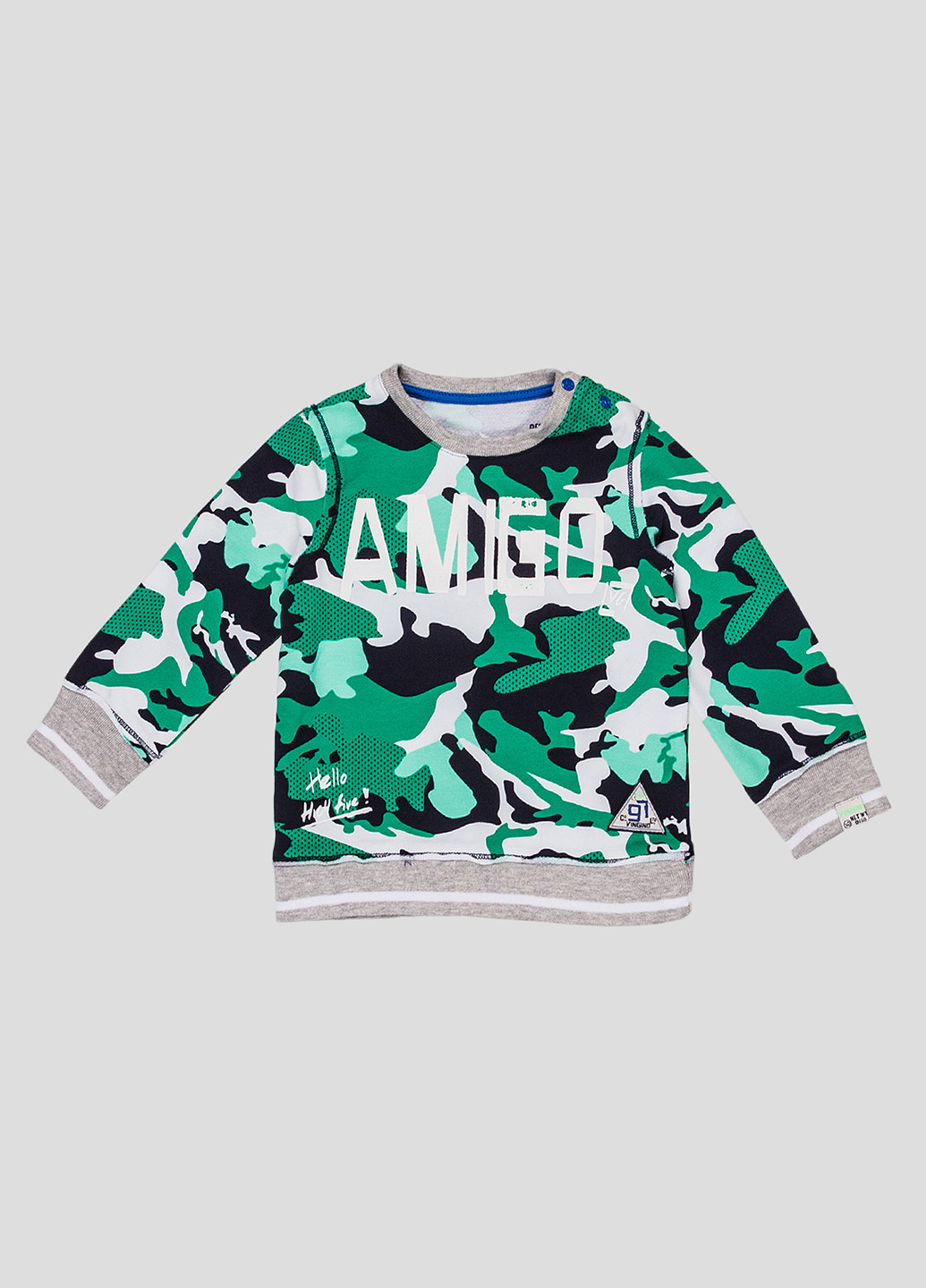 Зелений світшот Vingino камуфляжний (250519479)