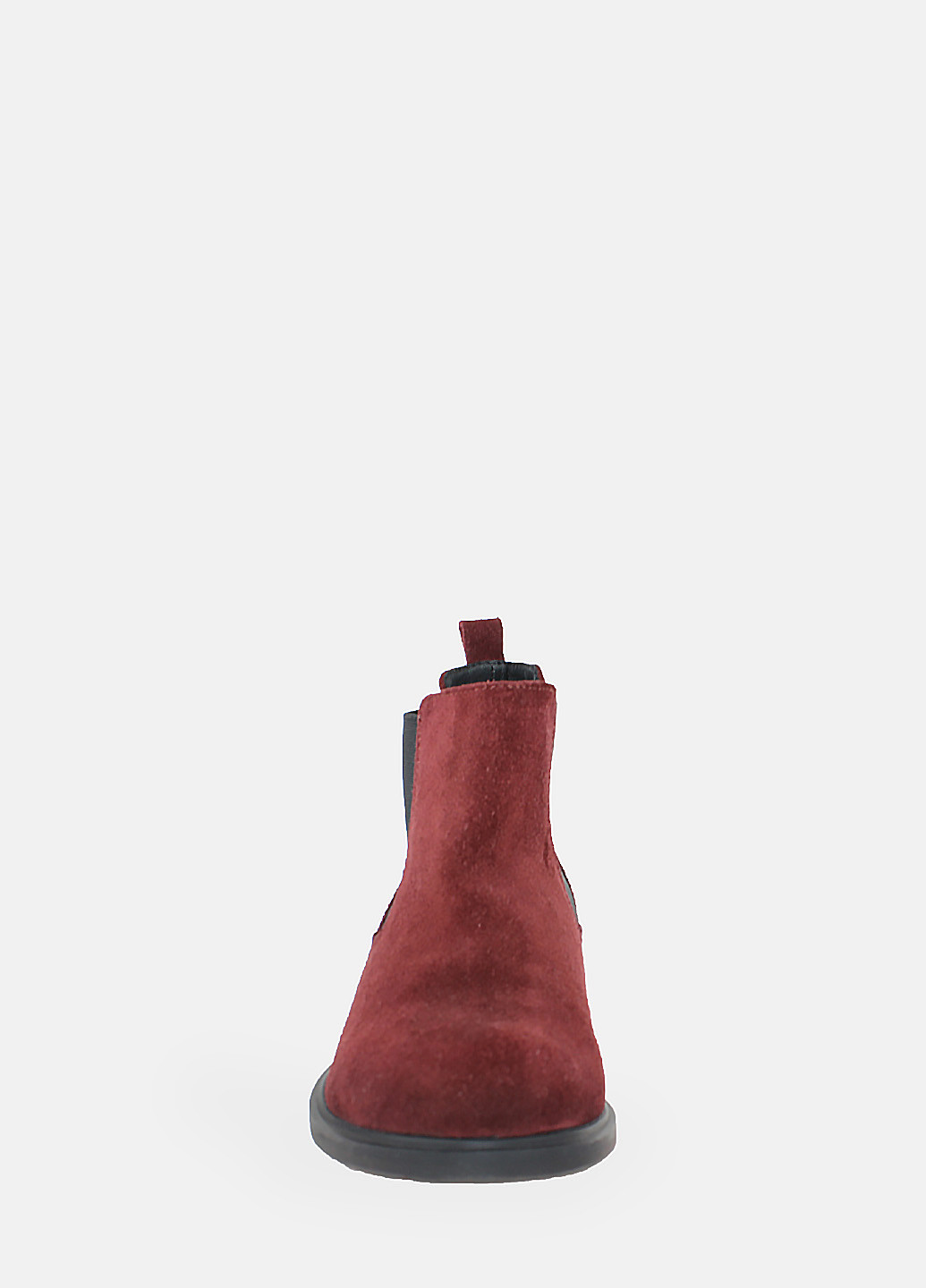 Осенние ботинки rhit497-12-11 бордовый Hitcher из натуральной замши