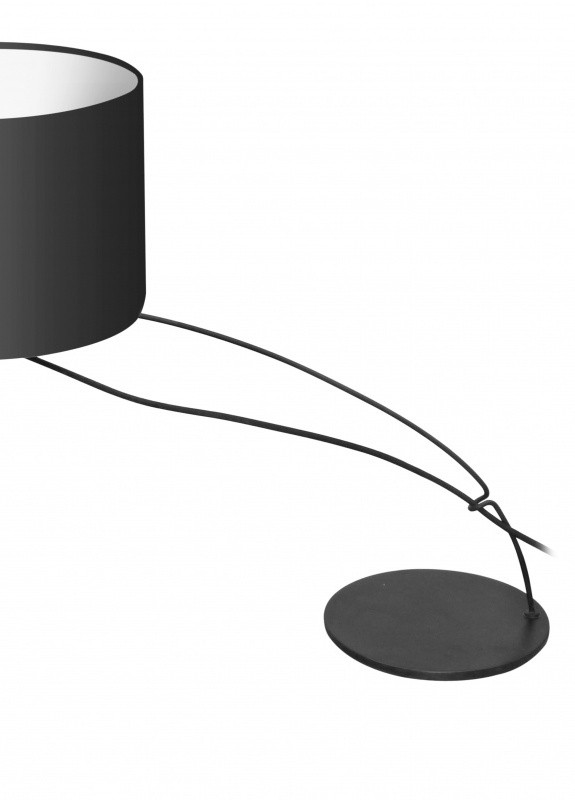 Настольная лампа техно с абажуром BL-103T/1 E27 BLACK Brille (253881808)