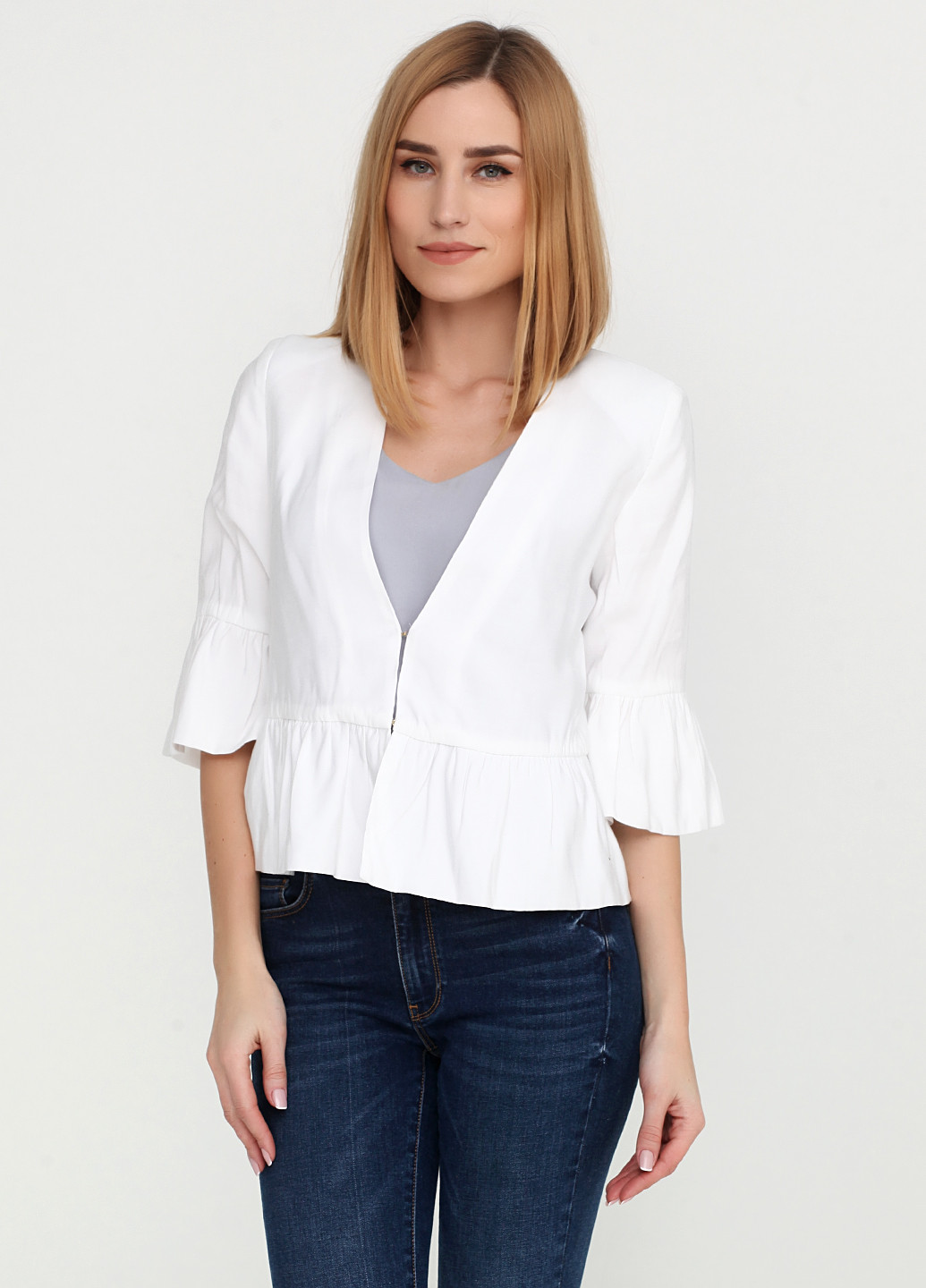 Біла демісезонна блуза Minimum