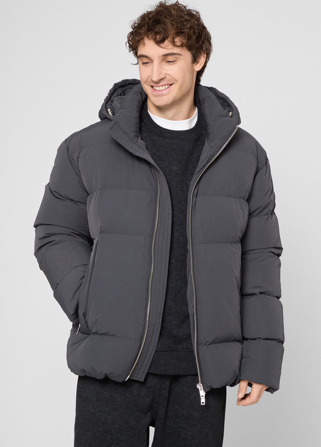 Синій зимній Пуховик PRPY