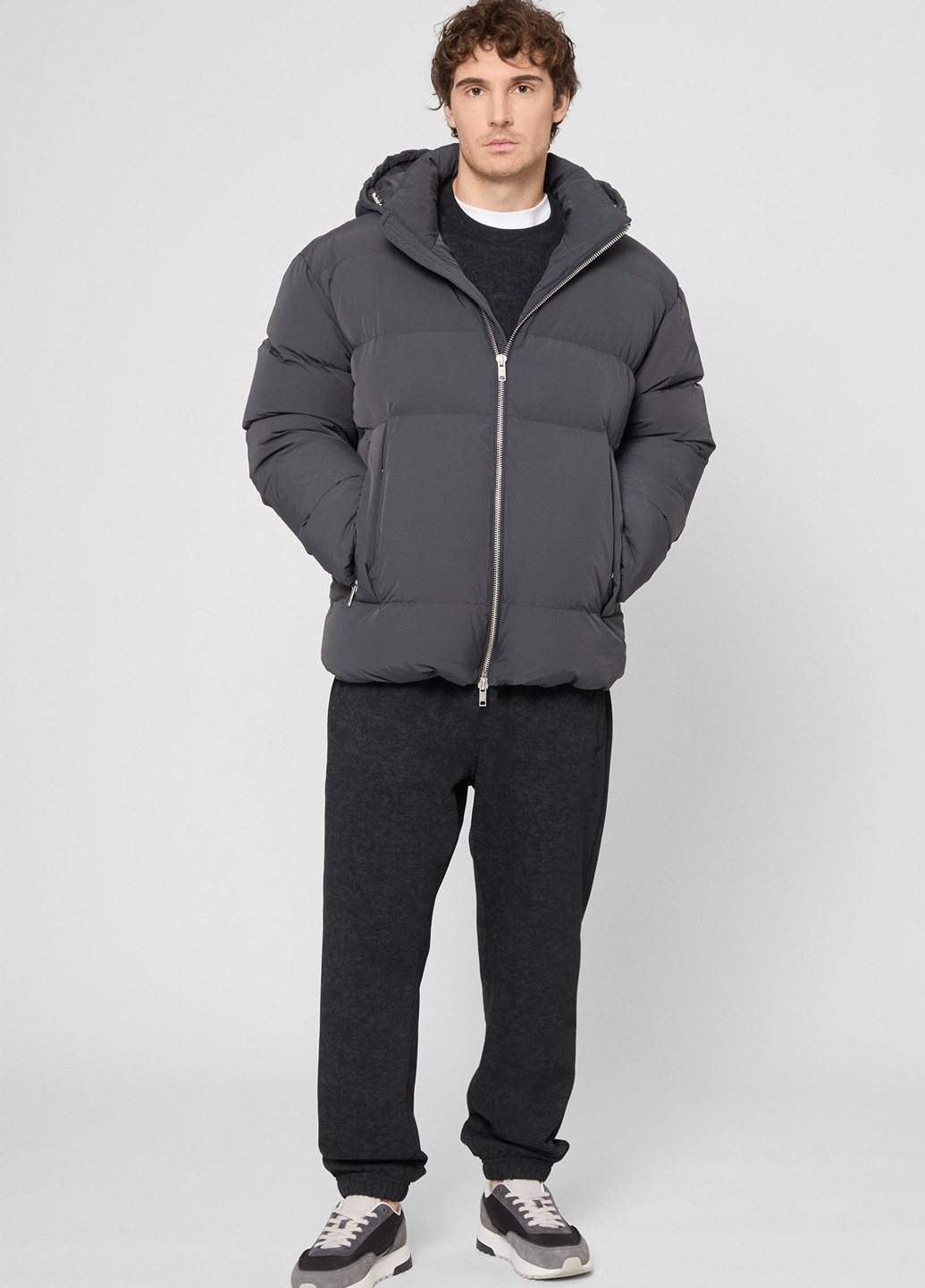 Синій зимній Пуховик PRPY