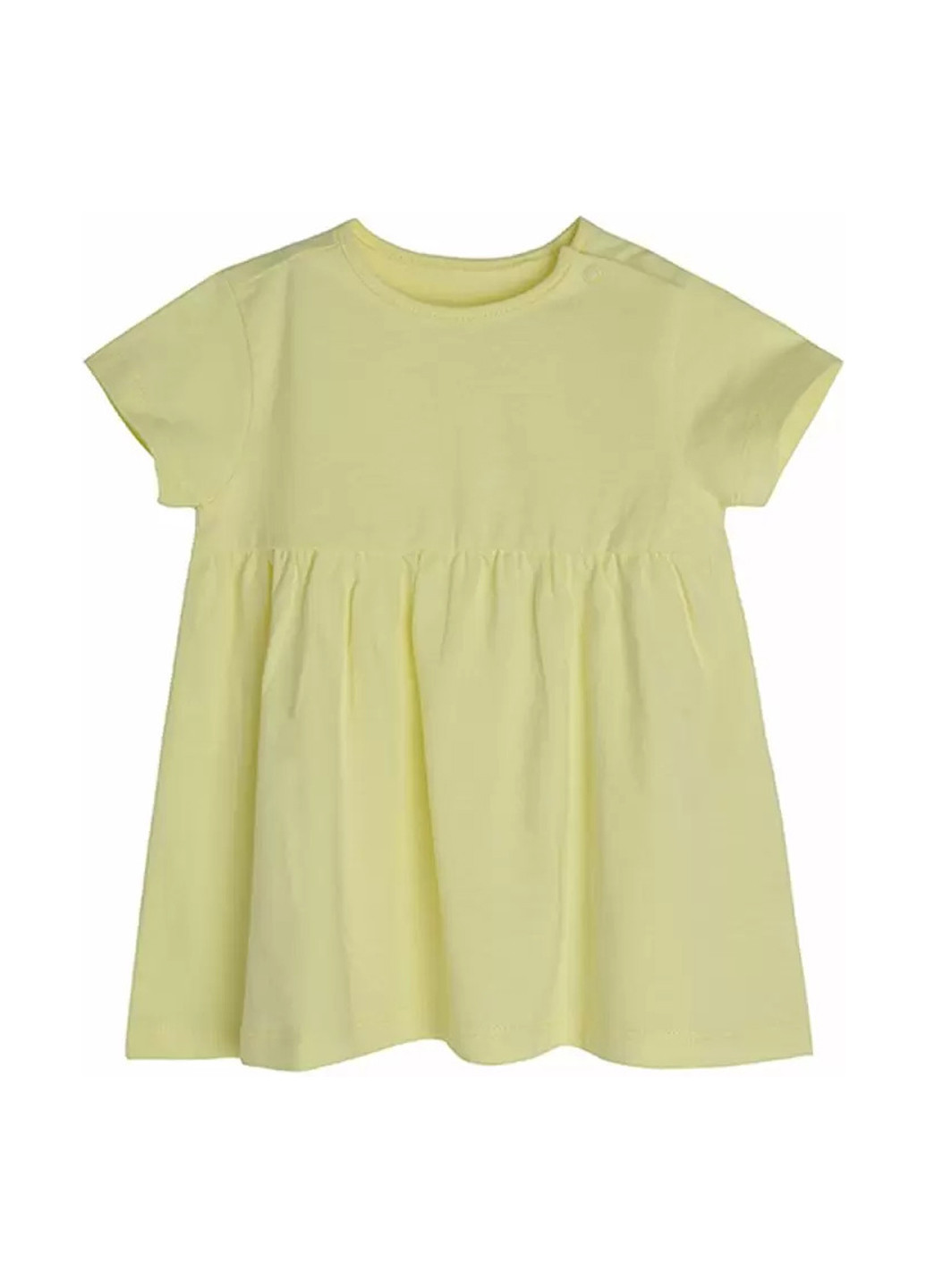 Светло-жёлтое платье Cool Club (317653506)