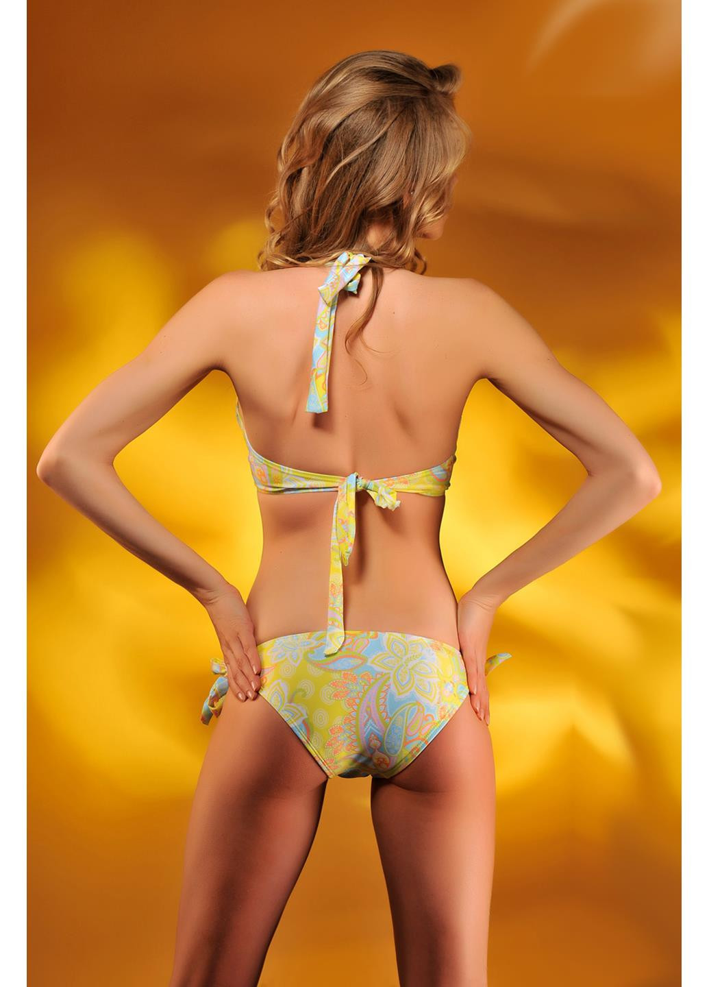 Комбінований демісезонний купальник роздільний Katrin