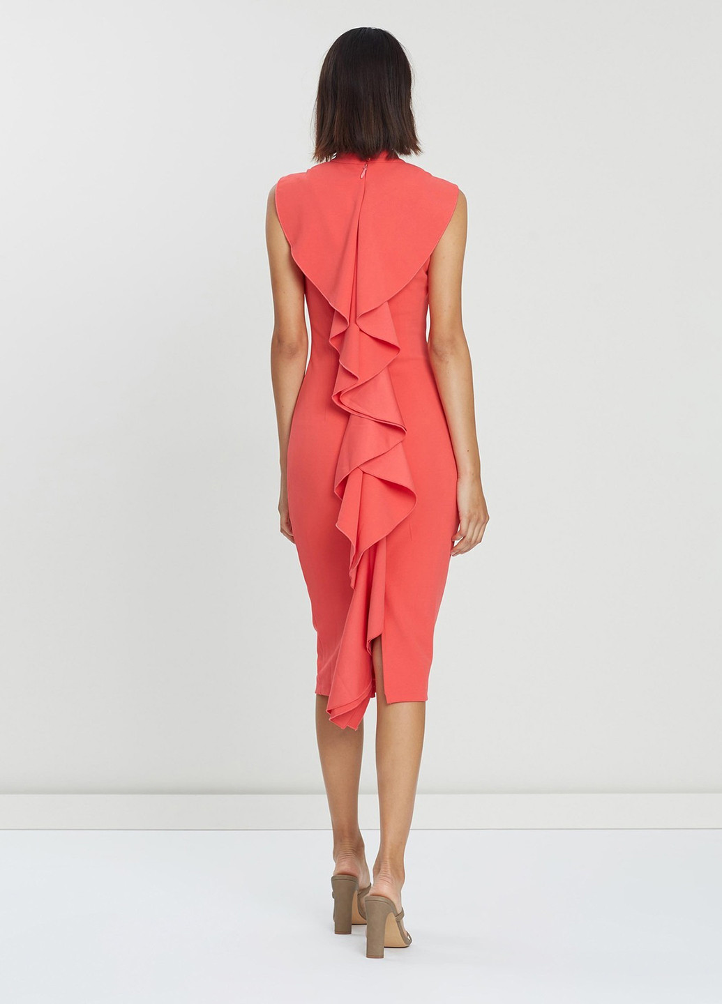 Коралова кежуал сукня футляр Mossman однотонна